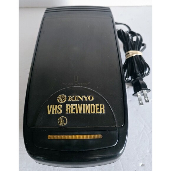 Vintage Kinyo Vhs Tape Auto Rewinder Video Cassette Tape UV-420 Tested/Works - Picture 1 of 11